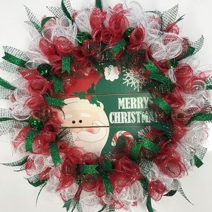 Santa Wreath